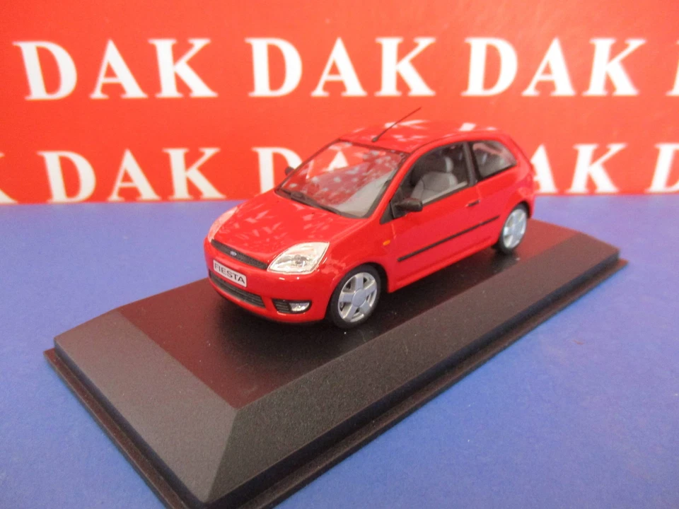 Die cast 1/43 Modellino Auto Ford Fiesta Mk.V 2 doors Red 2002 - Immagine 2 di 4