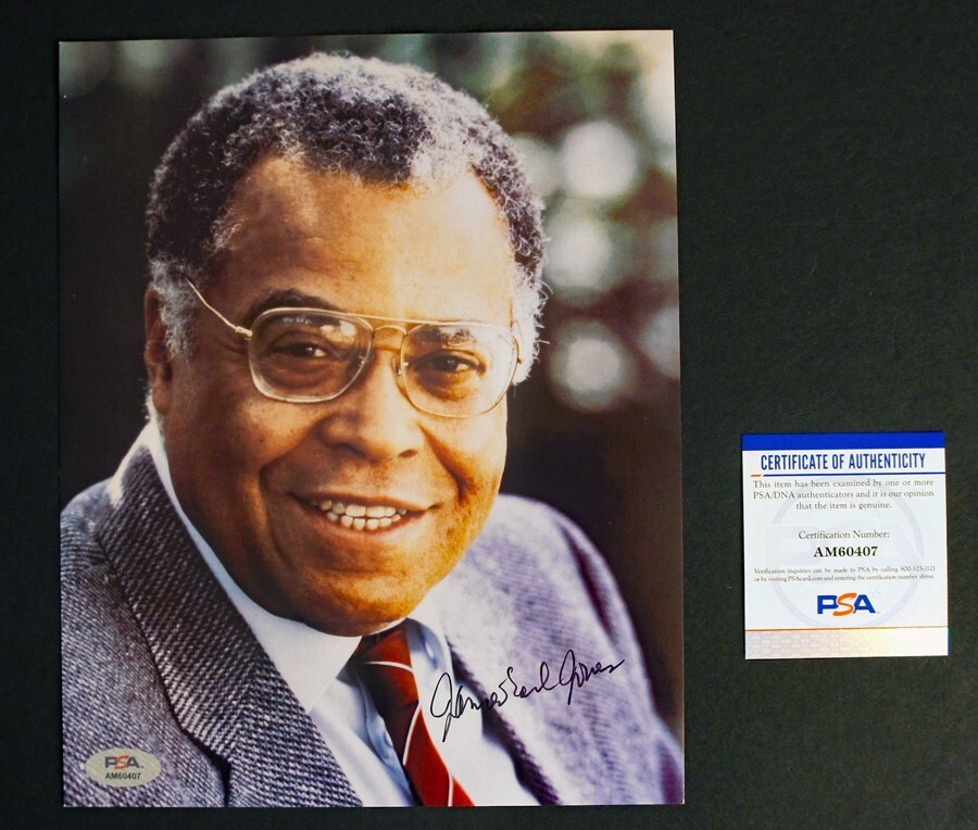 James Earl Jones Autographed Signed PSA/DNA Color Portrait (Star Wars