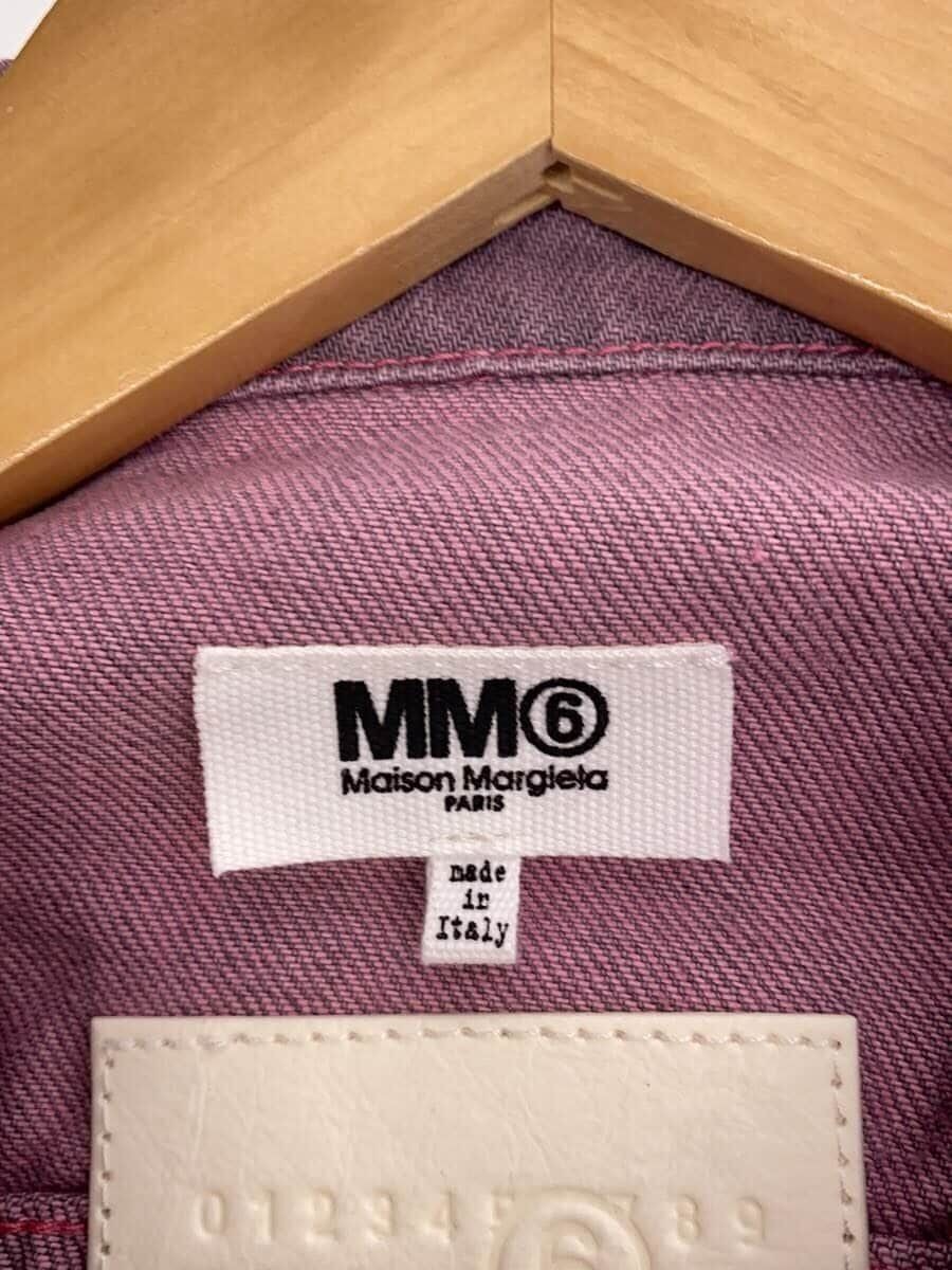 MM6 G jacket 42 denim Purple S62AN0089 Used | eBay