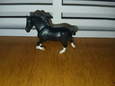 Breyer horse mini black Wixom draft Christmas Holiday stocking stuffer