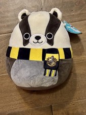 Squishmallows Harry Potter Hufflepuff House Badger 10" Plush Original