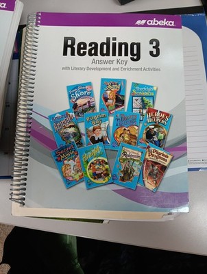 Abeka Reading 3 Answer Key Homeschool Curriculum A Beka Teacher Book Current Ed.