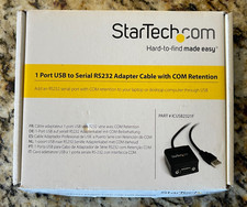 NEW Startech ICUSB2321F 6ft 1.8m USB to RS232 Adapter Cable