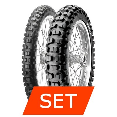 Reifenset Pirelli MT21 Rallycross für KTM LC4 640 Adventure R 90/90-21+140/80-18