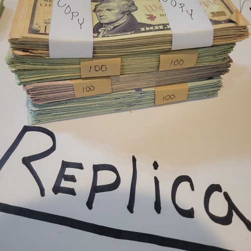 Best Replica AGED $10,$20,$50&$100 Bill * 100ea/ REPLICA/ NOVELTY PURPOSES ONLY