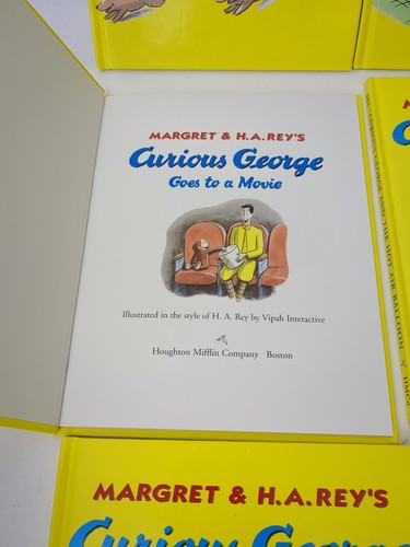 The Curious George Library by Margret & H.A. Rey Complete Boxed Set 12 Books HC - Picture 8 of 17