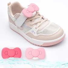 2 Pack Kids Shoe Holder for Airtag - Waterproof Cute Pink Shoe Clips Tracker ...