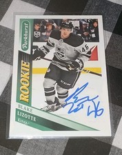 Blake Lizotte Signed Hockey Card La Kings 