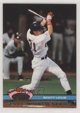 1991 Stadium Club Skydome Box Set Scott Leius (1991 Wolrd Series on Front) 3c7