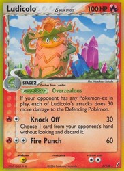 Ludicolo (Delta Species) 6/100 EX Crystal Guardians