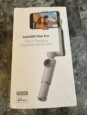 Insta360 Flow Pro AI-Powered Smartphone Gimbal Stabilizer - Stone Grey -PRISTINE