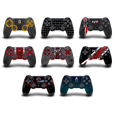 EA BIOWARE MASS EFFECT GRAFIKEN VINYL SKIN DECAL FOR PS4 DUALSHOCK 4 CONTROLLER