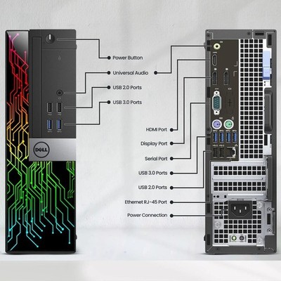 Dell RGB Gaming PC i7-6th 16GB RAM, 256GB SSD, NVIDIA GTX 1050Ti