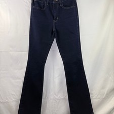 Levi's Women's 725 High Rise Bootcut Jeans Dark Wash Blue Size 27