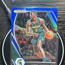 Panini 2021-22 Prizm Draft Picks Jaren Jackson Jr. Blue Prizm #31 /199 Spartans