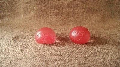 Compile Puyo Puyo Eraser Puyo Eraser Figure Set of 2 Approximately 2.5cm in Diam