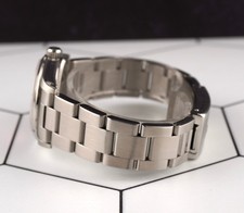 Rolex Oyster Perpetual 31mm Stainless Steel Green Motif Dial Watch Ref 67480 3