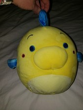 Squishmallow 9" Flounder Disney The Little Mermaid Plush Official Kellytoy