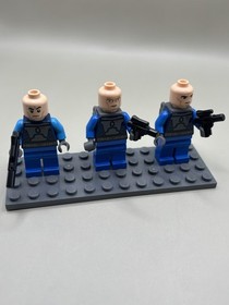 X3 LEGO Star Wars Mandalorian Death Watch Warrior Minifigures sw0296 7914 9525