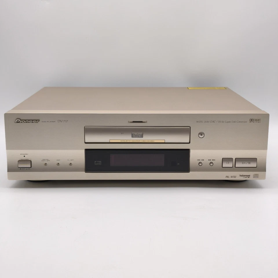 Pioneer DV-717 DVD/CD-Player | Professionell Revidiert | Inkl. Fernbedienung - Bild 2 von 4