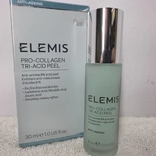 Elemis Pro Collagen Tri-Acid Peel Anti-Ageing 30 ml/ 1 fl oz New in Box