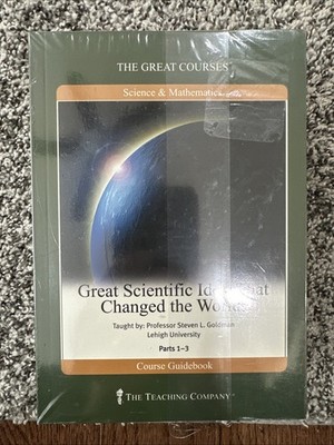The Great Courses, Great Scientific ideas That Changed the World, Part 1-3,(DVD)