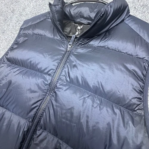 Uniqlo Mens Ultra Light Down Vest Medium Navy Blue Puffer Gilet 311-439807 - product listing photo