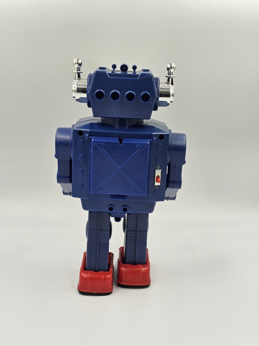 NOS VINTAGE 1970s HORIKAWA SHOWA TELEVISION TV ROBOT TIN TOY JAPAN