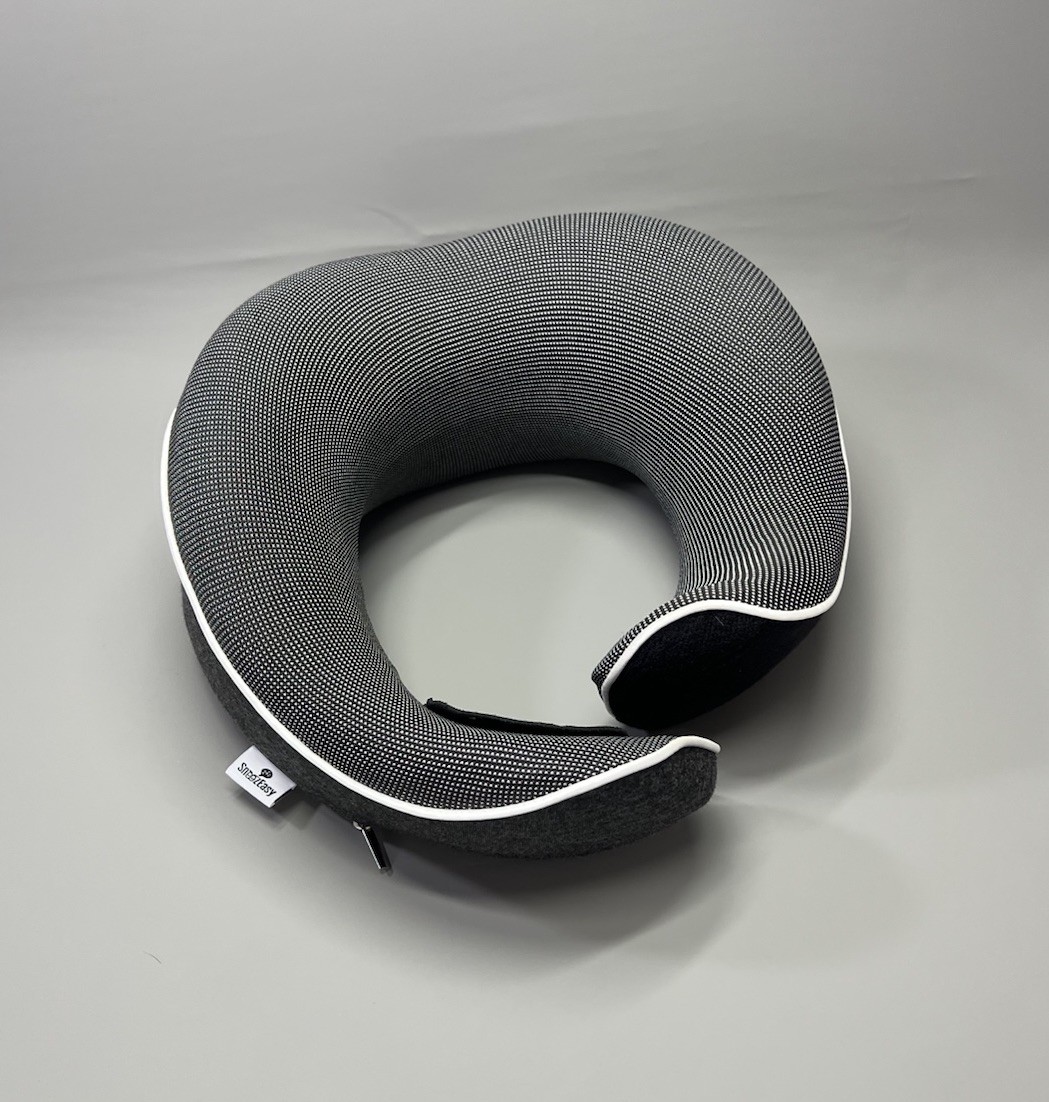 Soft Memory Foam Travel Pillow 360 Degree Neck Support With Eye Mask Ear Plugs