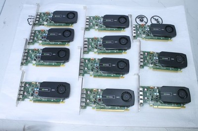 LOT OF 11 NVIDIA NVS 510 2GB GDDR3 Graphics Video Card GPU High Profile   T7-B1