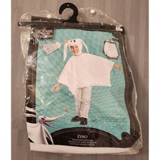 Nightmare Before Christmas Zero Toddler Light Up Costume Size L 10-12 Disney