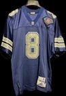 Troy Aikman #8 Dallas Cowboys Apex One Authentic Pro Line 75th NFL Jersey Sz M