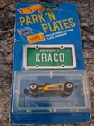 Vintage! 1998 Hot Wheels Park ‘N Plates KRACO Collectable ESTATE FIND!