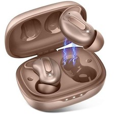 Sleep Earbuds, Mini ANC Wireless Earbuds Bluetooth 5.4 Headphones Deep Bass Ster