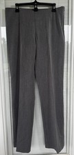 Little Black Pant Womens Pants Gray Size 8.1  Fitlogic Poly Blend USA Made
