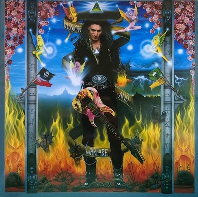 Steve Vai - Passion And Warfare - MOV Vinyl Farbe Orange Marmoriert FLAMING LP NEU