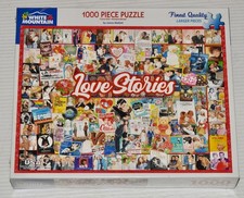 LOVE STORIES - White Mountain Puzzles - NEW SEALED 1000 Pieces