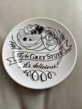 Beauty And The Beast Disney Parks "Try the Grey Stuff It's Delicious" 6" Plate