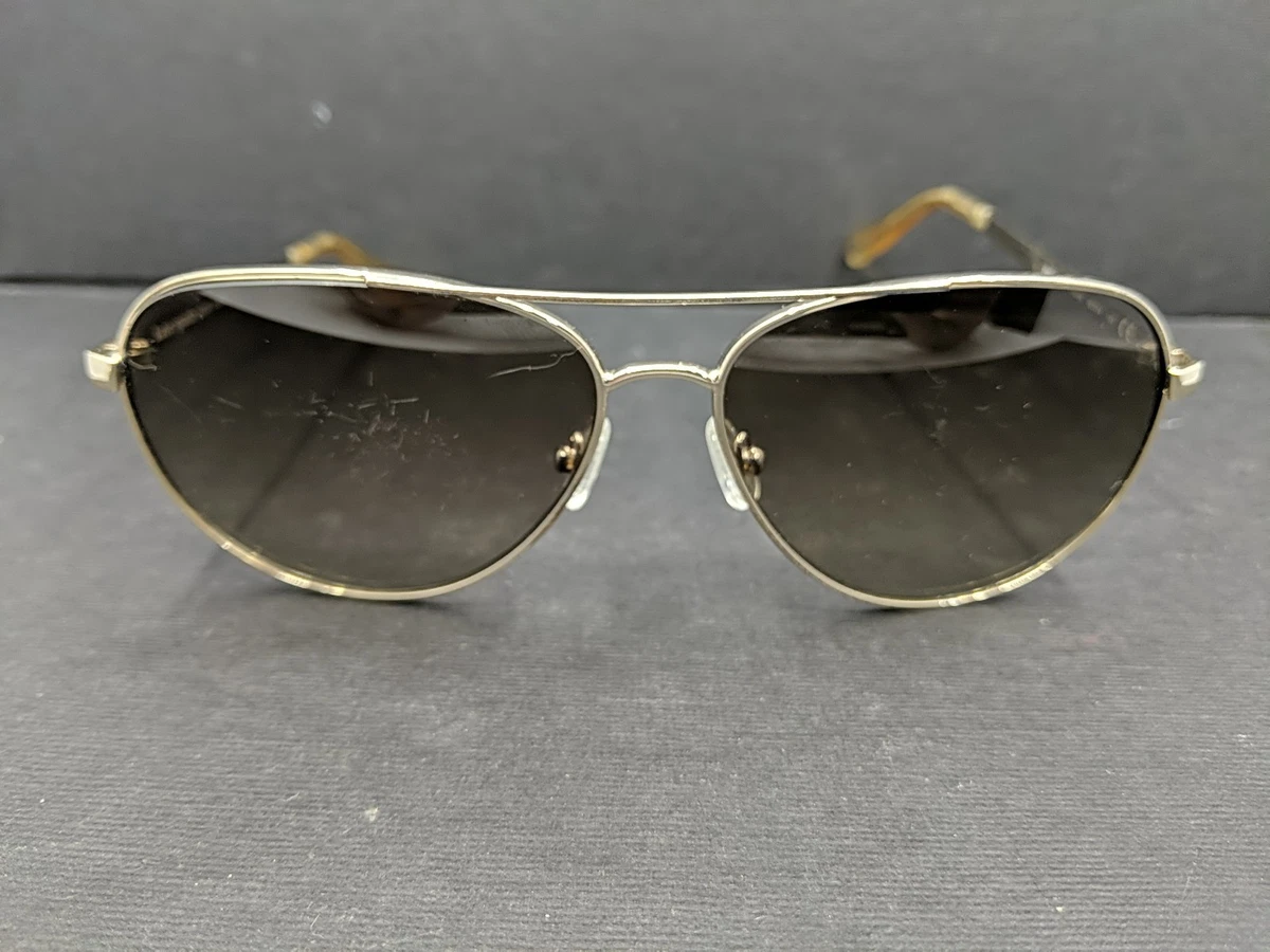KATE SPADE EMMALINE/S J5G GOLD AVIATOR SUNGLASSES 58-14-140 kate spade new york Gold Aviator Sunglasses for Women for  main image 4