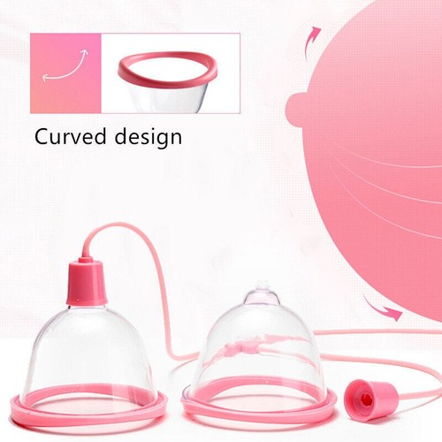 Female Breast Massager Enlargement Bust Enhancement Electric Vacuum Pump Cup - Picture 2 of 14