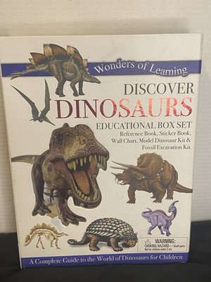 Wonders Of Learning Discover Dinosaurs Educational Box Set 