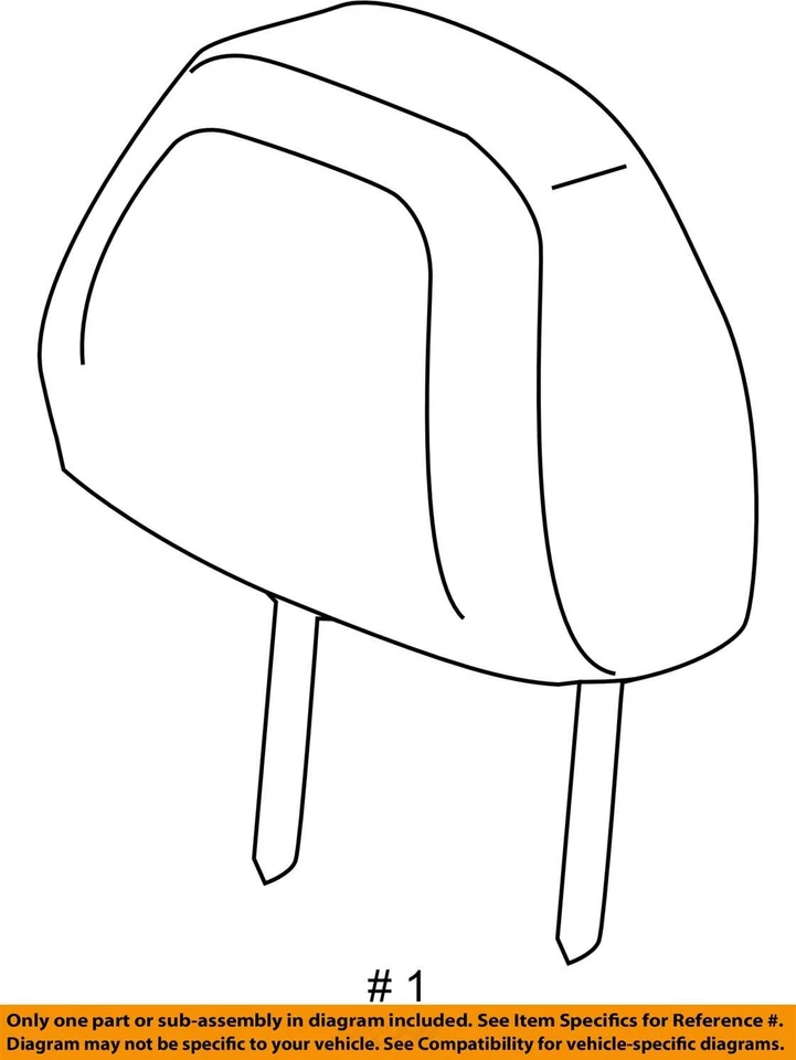 SE ADAPTA A CHEVROLET HHR 2008-2010 SUJECIÓN ASM D/ASIENTO HD *G 25872563 - NUEVO OEM Foto 3 de 3