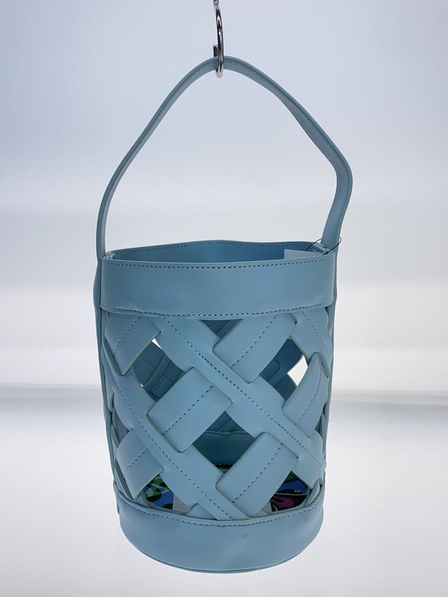 CLOUDY Handbag Leather BLU - image 3