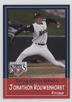 2002 Perfect Game USA Cedar Rapids Kernels Jon Rouwenhorst #23 0q3