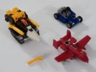 J-909 VINTAGE 1980'S HASBRO G1 TRANSFORMERS NOSECONE BEACHCOMBER & POWERGLIDE