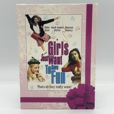 Girls Just Want to Have Fun (DVD, 2001) w/ Slipcover - NEW SEALED Girls Just Want to Have Fun (DVD, 2001) w/ Slipcover - NEW SEALED