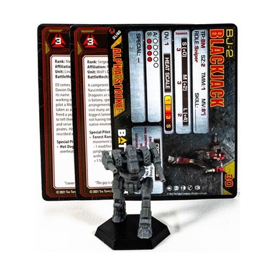 Catalyst Battletech 1:285 Blackjack #4 NM