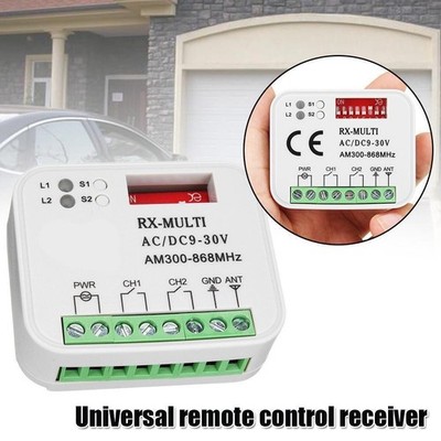 Universeller Funkempfänger RX-Multi 300-868Mhz für Marantec Flors Hormann