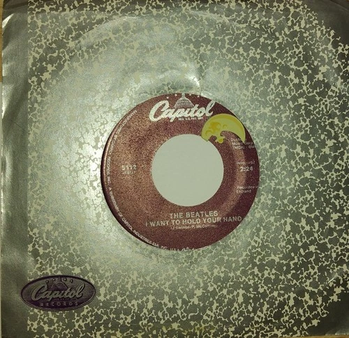 The Beatles : I want to hold your hand  45 RPM 7" Single 1960's