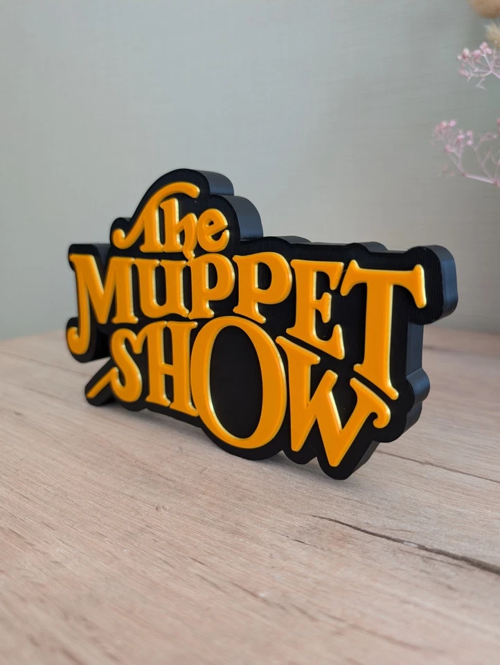 The Muppet Show Logo Décoratif 18x10cm - Photo 2/4